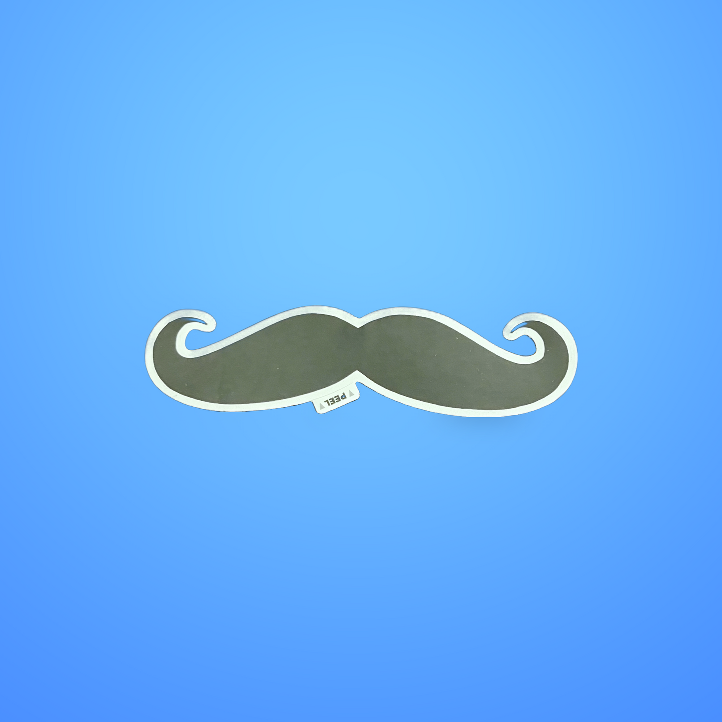 Welding sticker mustache